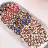 Acrylic Twisted Chains Link Enamel Chain Parts DIY Necklace Glasses Chain