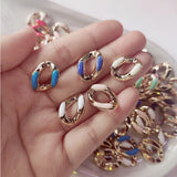 Acrylic Twisted Chains Link Enamel Chain Parts DIY Necklace Glasses Chain