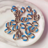 Acrylic Twisted Chains Link Enamel Chain Parts DIY Necklace Glasses Chain