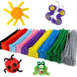 Colorful Chenille Stems Stick Cleaners for Kids DIY Craft Supplies