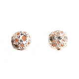 50/100pcs Silver Plated Crystal Rhinestone Spacer Beads for Jewelry Making