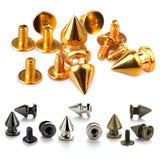 8x12mm Rivet Studs Spots Cone Punk Spikes DIY