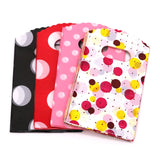 Small Plastic Gift Bag 9x15cm with Handle Boutique DIY Jewelry Packaging