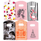 Small Plastic Gift Bag 9x15cm with Handle Boutique DIY Jewelry Packaging