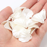 Acrylic Shell Leaves Pendant Conch Shell for Jewelry Making