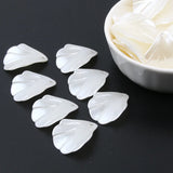 Acrylic Shell Leaves Pendant Conch Shell for Jewelry Making