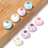50-100pcs Acrylic Beads 10mm Crack Beads for DIY Bracelet Necklace Making