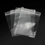 Bulk Transparent Zip lock Jewelry Storage Bags Poly Clear OPP Bags