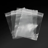 Bulk Transparent Zip lock Jewelry Storage Bags Poly Clear OPP Bags