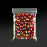 Bulk Transparent Zip lock Jewelry Storage Bags Poly Clear OPP Bags