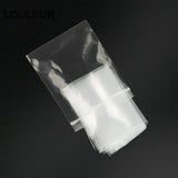 Bulk Transparent Zip lock Jewelry Storage Bags Poly Clear OPP Bags