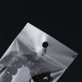Clear Self Adhesive Seal Plastic Bag with Hang Hole - 50/100pcs