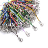 Polyester Cord With Jump Ring Lanyard Rope for DIY Keychain Charms