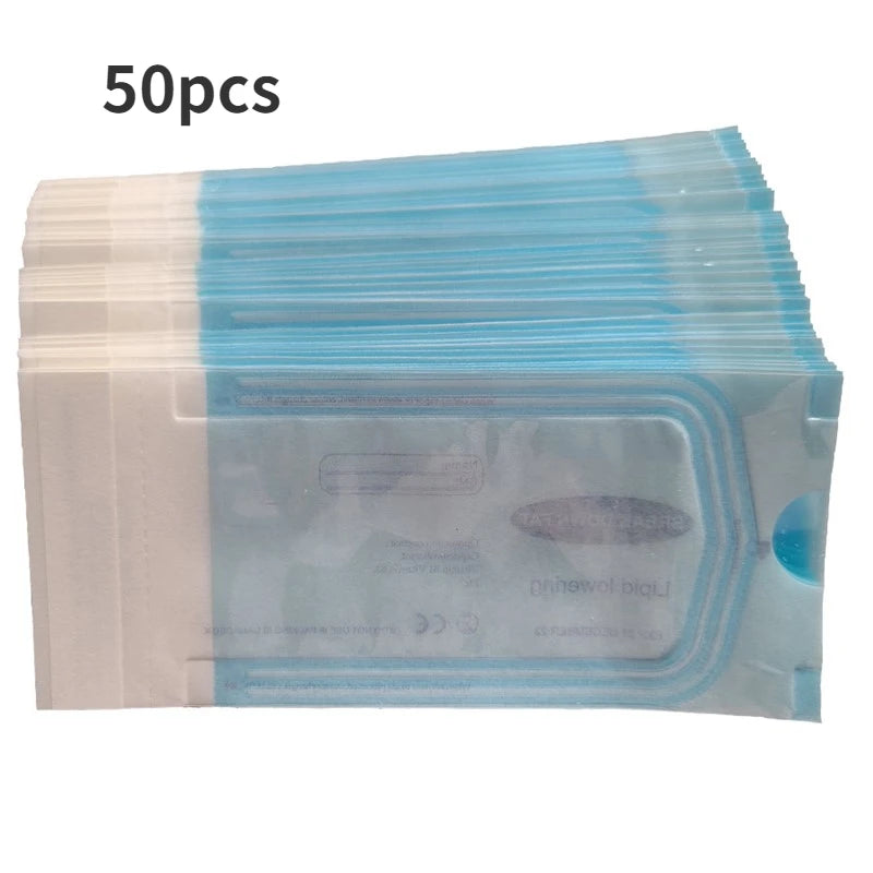 50/100 Disposable Sterilization Pouch Bag for Tattoo Medical Dentistry