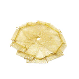 50/100pcs Eyelash Organza Pouches 9x12cm Champagne Gift Bags Wedding Favor