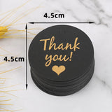 50-100pcs Thank You Paper Card Tags for DIY Jewelry Packing