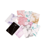 Marbled Paper Earring Display Cards with Self-Seal Bags - DIY Packing Cards