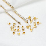 Stainless Steel Clasps Cords End Clip Tip for DIY Jewelry Making Supplies