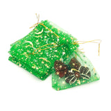 50/100pcs Star Moon Organza Bags 13x18cm Gift Pouches Wedding Party Candy Bags