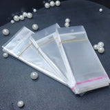 Transparent Self Sealing Adhesive Pouch OPP Bag for Jewelry Retail Display