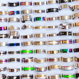 Multicolor Stainless Steel Mixed Ring Wedding Jewelry 50/100pcs/lot