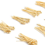 Plated Pins Ball Head Needle for DIY Jewelry Making