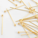 Plated Pins Ball Head Needle for DIY Jewelry Making