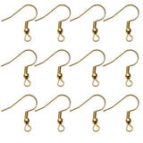 50-100pcs Stainless Steel Earring Clasp Hooks DIY Jewelry Making Accessories