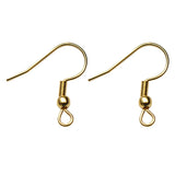 50-100pcs Stainless Steel Earring Clasp Hooks DIY Jewelry Making Accessories