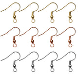 50-100pcs Stainless Steel Earring Clasp Hooks DIY Jewelry Making Accessories