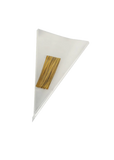 50/100pcs Triangle Gift Bags Cones Transparent Plastic Bag Candy Bags Kids Party