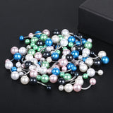 Acrylic Navel Belly Button Rings Barbell 5/8mm Body Jewelry