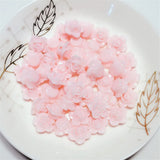 Rose Flowers Shape Acrylic Garment Beads DIY Craft Supplies Jewelry Accessories