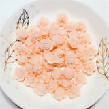 Rose Flowers Shape Acrylic Garment Beads DIY Craft Supplies Jewelry Accessories