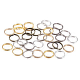 50-200Pcs Open Jump Rings Double Loops Split Rings for Jewelry Making