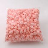 50-200pcs PE Foam Rose Artificial Flower Heads DIY Teddy Bear Roses Scrapbooking