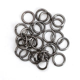 50-200pcs Jump Rings 3-20mm Metal DIY Jewelry Findings Split Ring Lot