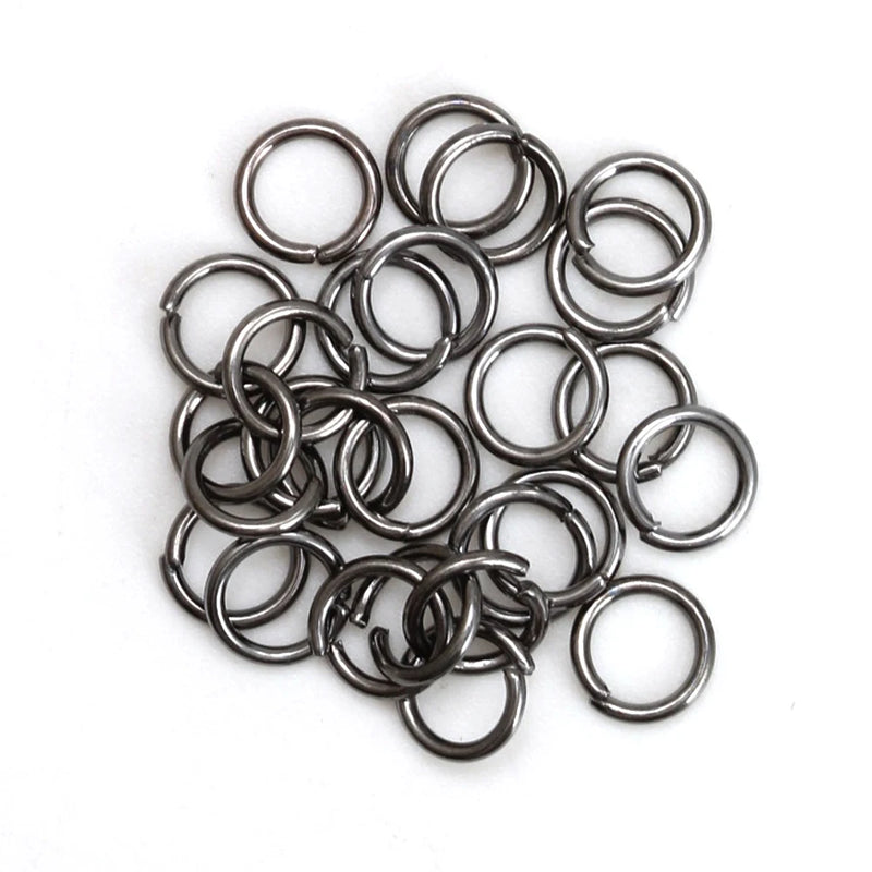 50-200pcs Jump Rings 3-20mm Metal DIY Jewelry Findings Split Ring Lot