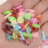 Colorful Acrylic Sea Animals Beads for DIY Bracelet Making
