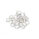 50-200pcs DIY Jewelry Findings Jump Rings Split Rings 4mm 6mm 8mm