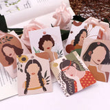 50/25pcs Earrings Display Card Necklace Holder DIY Jewelry Ear Studs Organizer