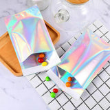 Holographic Rainbow Foil Mailing Envelope Large Self Adhesive Bags