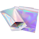 Holographic Rainbow Foil Mailing Envelope Large Self Adhesive Bags