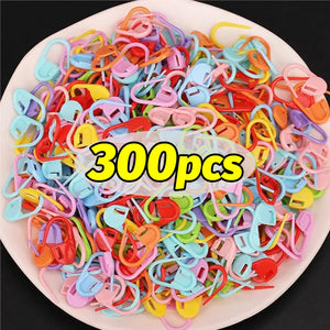 Plastic Crochet Markers Stitch Clips Knitting Latch Tools Needle Clip Hook