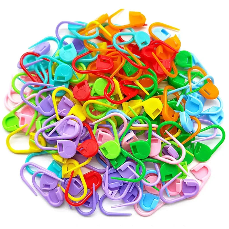Plastic Crochet Markers Stitch Clips Knitting Latch Tools Needle Clip Hook