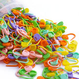 Plastic Crochet Markers Stitch Clips Knitting Latch Tools Needle Clip Hook