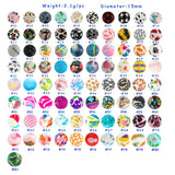 Silicone Leopard Beads 12mm/15mm Round Printed Beads DIY Jewelry Making