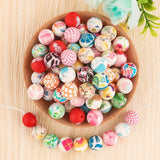 Silicone Leopard Beads 12mm/15mm Round Printed Beads DIY Jewelry Making
