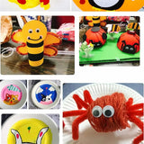 Self-Adhesive Googly Eyes for Crafts DIY Projects Dolls Toys Art Supplies