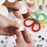 Self-Adhesive Googly Eyes for Crafts DIY Projects Dolls Toys Art Supplies